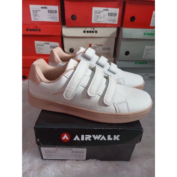AIRWALK NOELIA Sepatu Original Wanita White/Pink