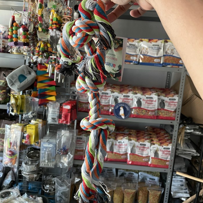 Tangkringan Pangkringan Mainan Tali Burung Afgrey Macaw Kakatua