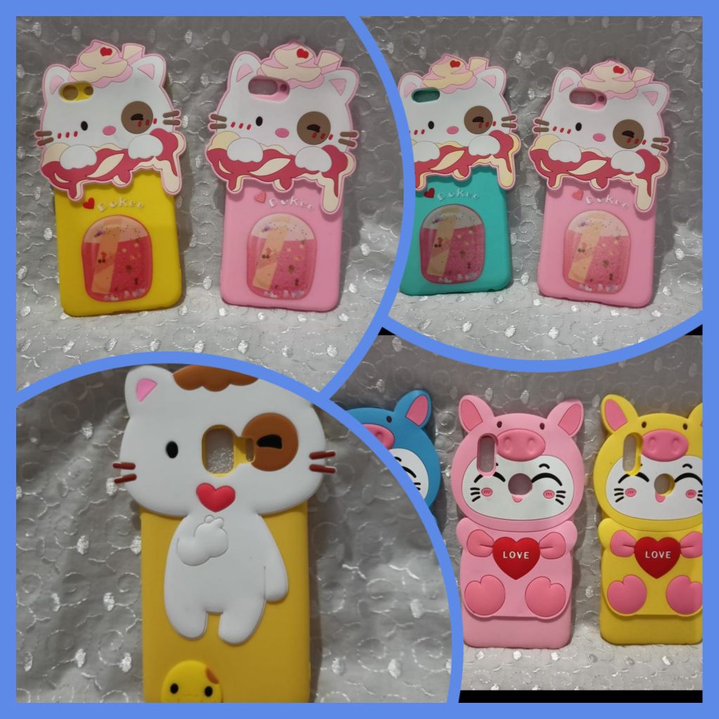 SOFT CASE KARAKTER CATS LOVE OPPO A37 F1S F7 A1K  F9 A9 2020 A5 2020  F11 PRO