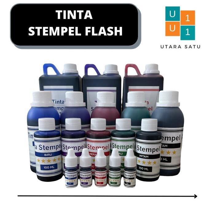 

Tinta Stempel Flash Warna Emas 1 Liter