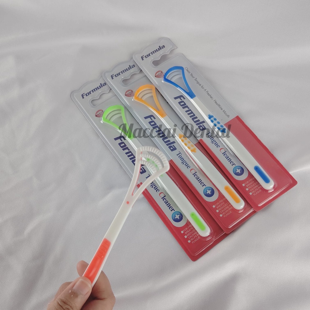 TONGUE CLEANER / PEMBERSIH LIDAH / TONGUE SCRAPER CLEANSER / SIKAT LIDAH