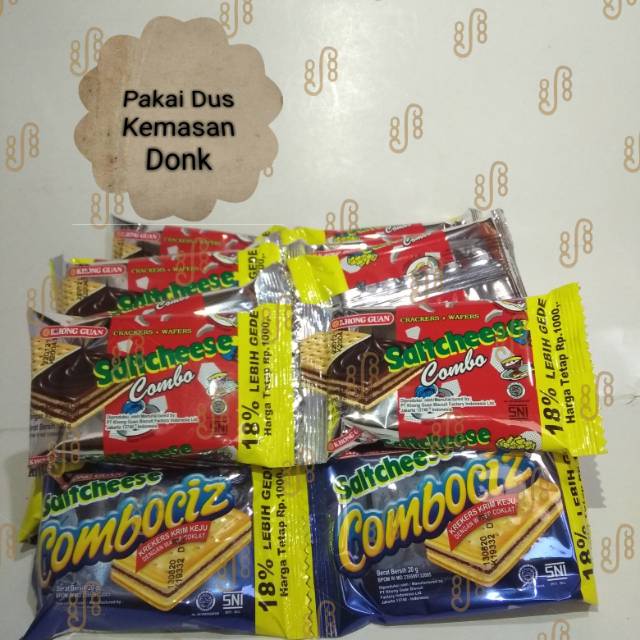 

Khong Guan Saltcheese Combo 17gr - Pak Isi 10 Sachet