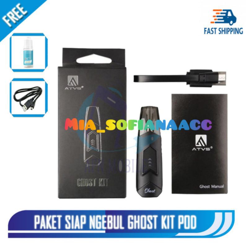 VAPOOR VAPEE GHOST X POOD FULLSET VAPEE MINI AUTHENTIC