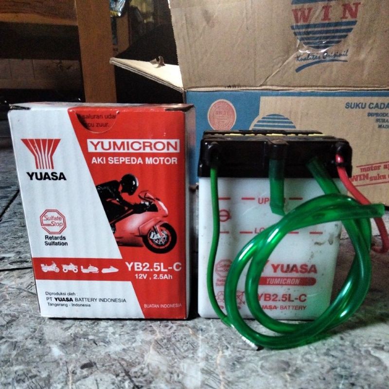 Aki Sepeda Motor Yuasa GL-PRO