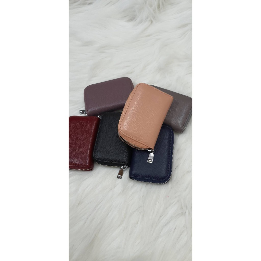 dompet kartu fashion card holder wallet PU leather Lyra