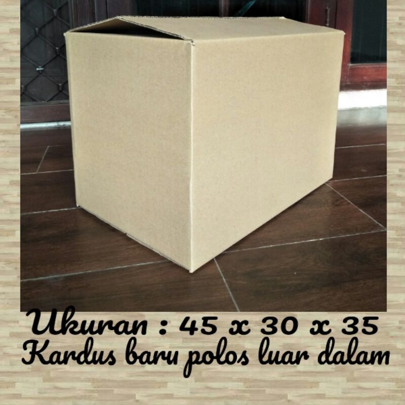

kardus/kardus packing/karton box/kardus baru/kardus polos luar dalam