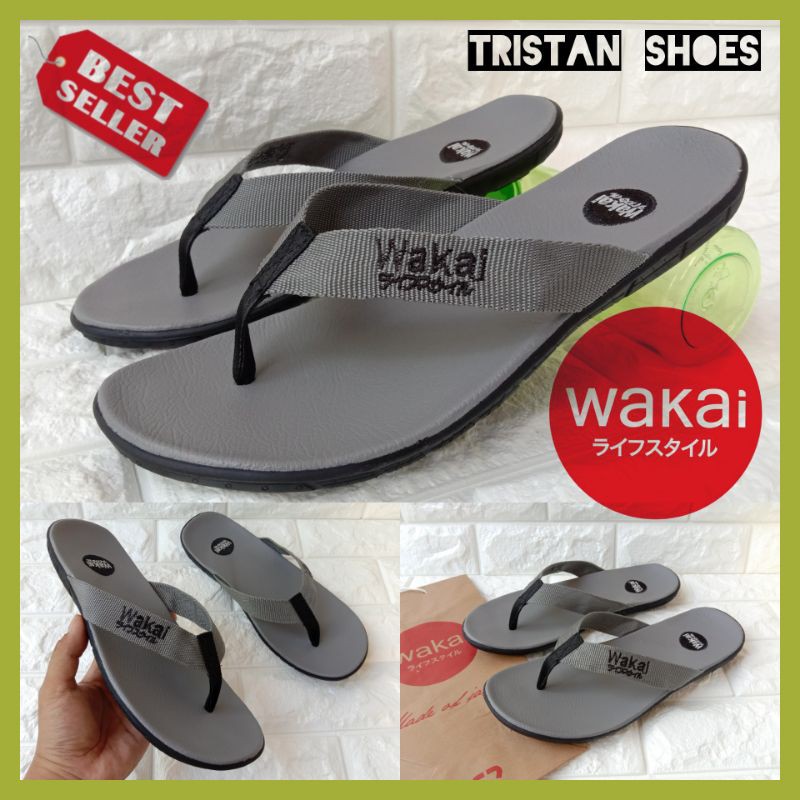 SANDAL WAKAI PRIA DAN WANITA / SANDAL JEPIT DISTRO / SANDAL COUPLE COWOK CEWEK PROMO / SENDAL MURAH