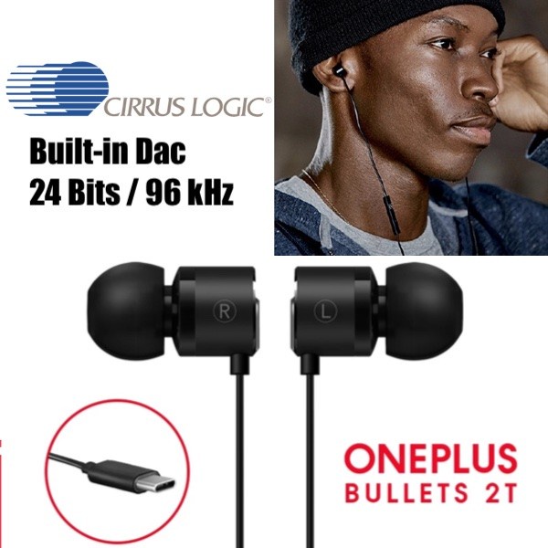 High Resolution Audio ONEPLUS 2T Headset Type C Earphone Built in DAC