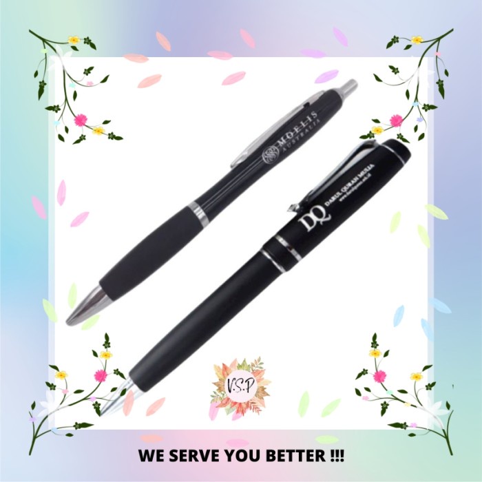 

Tambahan Logo Pen Metal / Souvenir Khusus Laser 1 Sisi