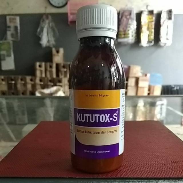 Kututox-s obat kutu hewan ayam anjing sapi