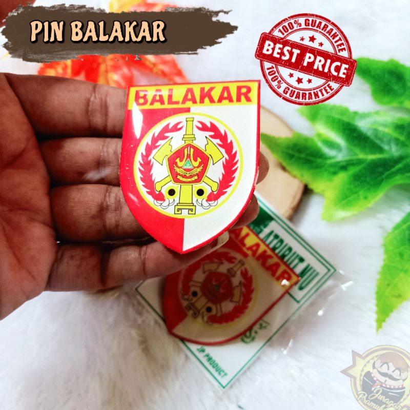 PIN BALAKAR BANSER 6 CM ( NU )