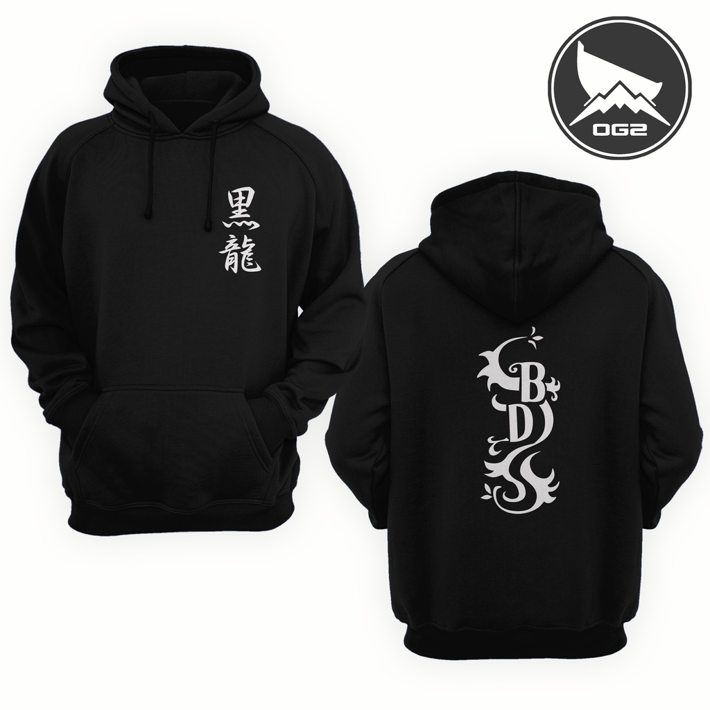 Hoodie Anime tokyo revenger black dragon A080 jaket pria wanita og2 2B A