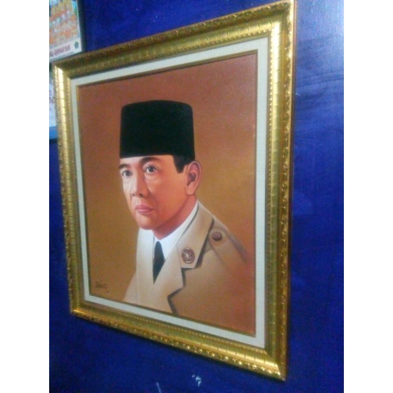 Lukisan figur(Ir.soekarno)