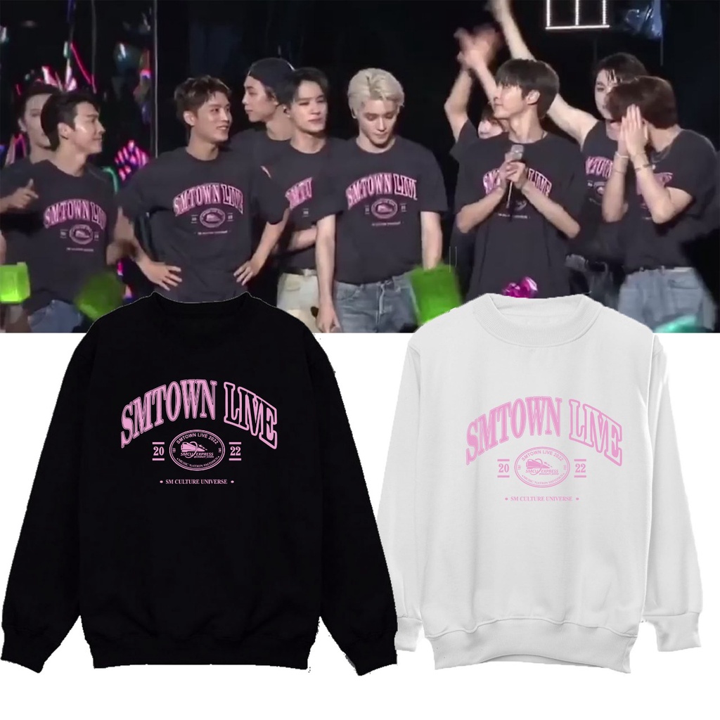 Sweater NCT Dream &amp; EXO dll SMTWON LIVE Konser 2022