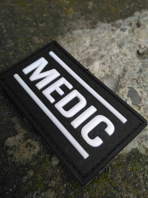 Patch rubber medic airsoft tactical