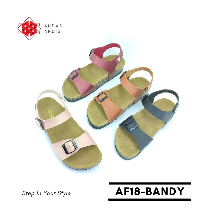 Andas Andis - Sandal Selop Wanita  Bando