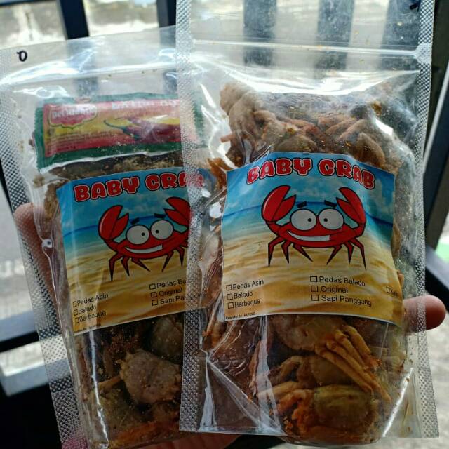 

Camilan Baby crab 100gr