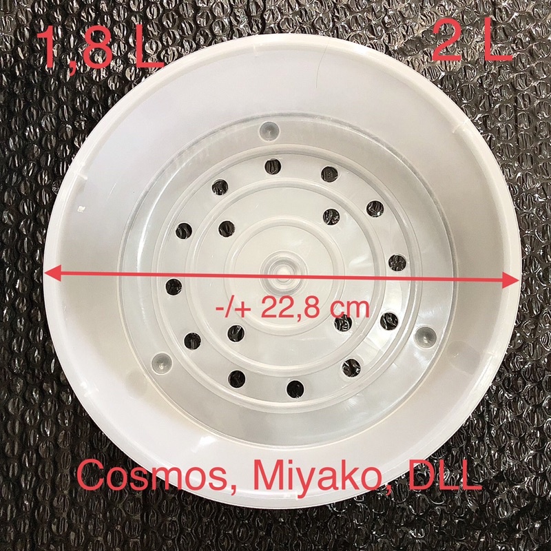 Kukusan saringan mejikom Rice cooker cosmos Dll. 1,8 L