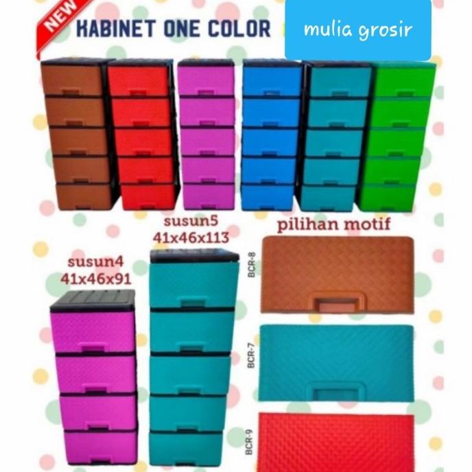 ```````] Lemari Plastik Susun 5 / Lemari Laci
