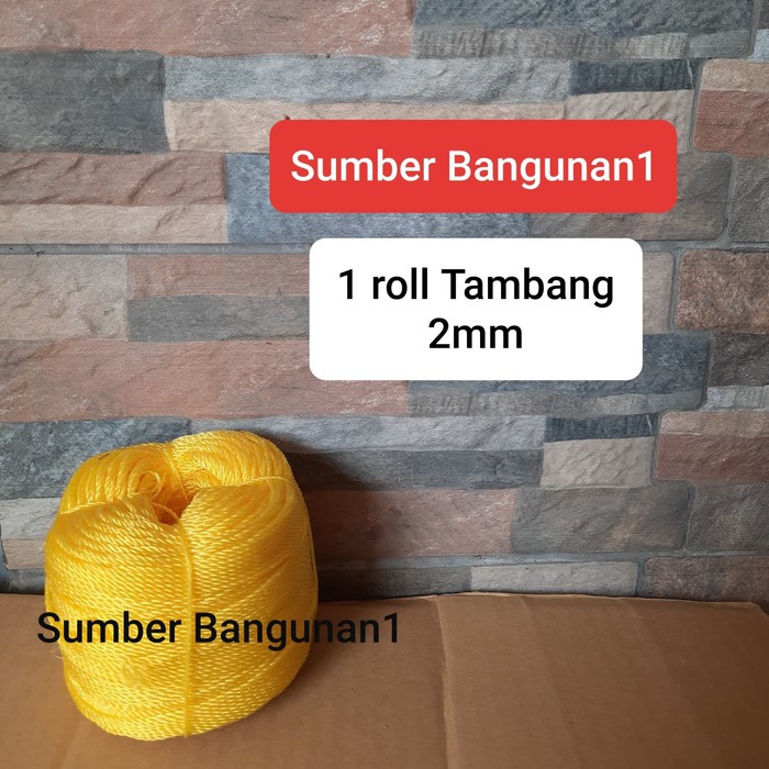 

Tali tambang 2mm 1 roll