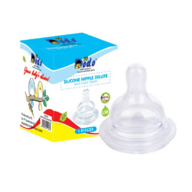 DODO NIPPLE DELUXE KOTAK/KARET DOT BESAR