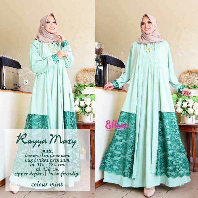 Gamis ellora rayya maxy