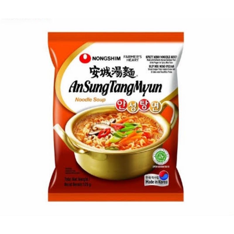 

mie instans korea Ansung Tangmyun