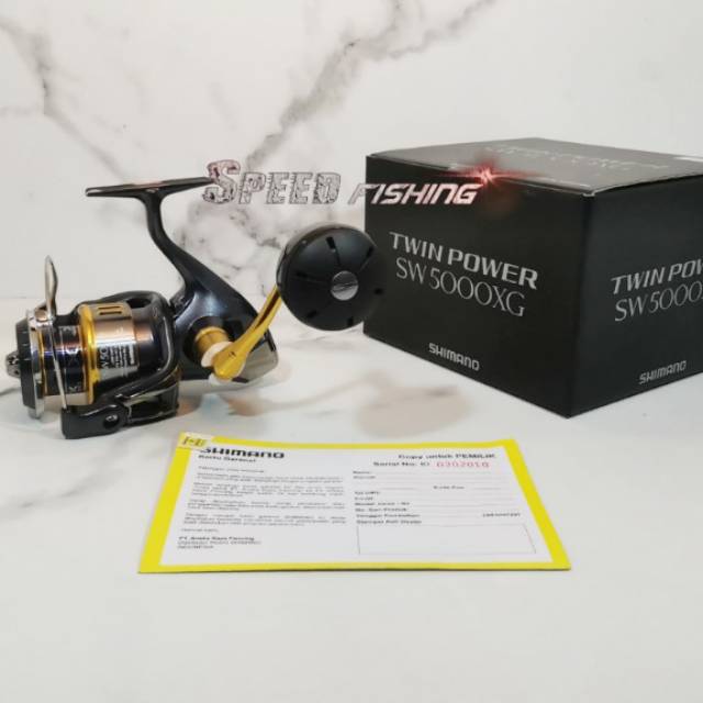 Shimano Twin Power SW 5000XG Twinpower TP 5000 HG Garansi Resmi
