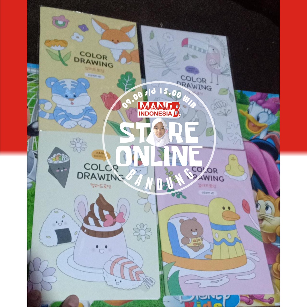 

Buku Mewarnai Korea