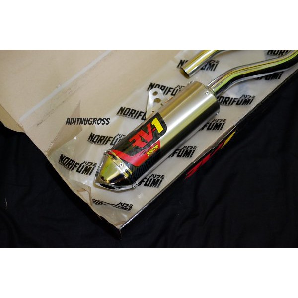 DSA  Knalpot Norifumi Rv 1 Rv1 Evo Klx S / L / Bf / Dtracker 150 .