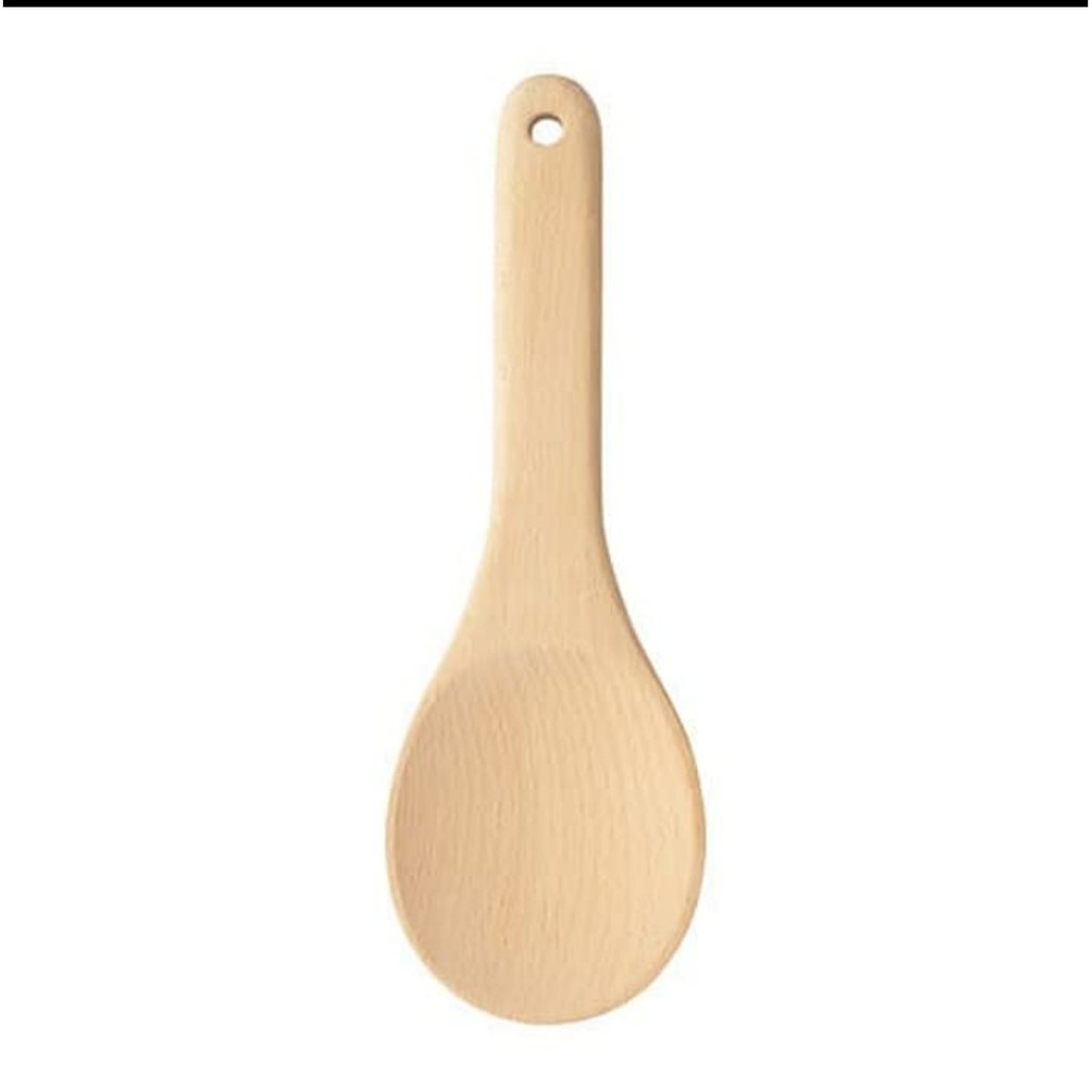 KARNFRI Spoon beech centong nasi kayu 23 cm IKEA SWEDEN