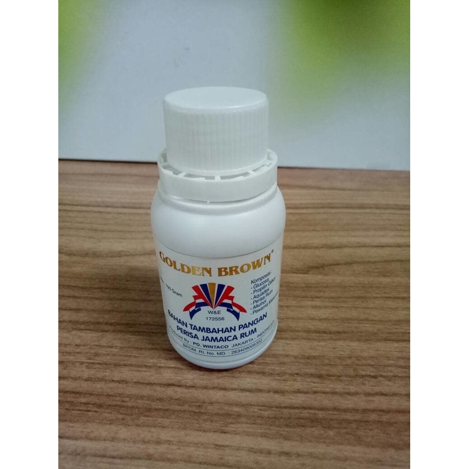 GOLDEN BROWN PERISA JAMAICA RUM 100 GRAM GBJRUM