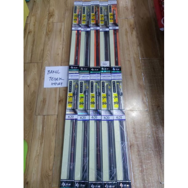 tegek litian competition pro special ruas 60cm spek kaku, ringan tulcuk