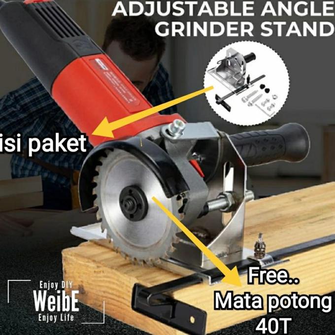 Stand dudukan gerinda circular saw dudukan mesin gerinda Termurah