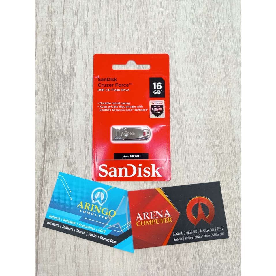 Flashdisk Sandisk 16GB CZ71 Cruzer Force USB 2.0 Besi