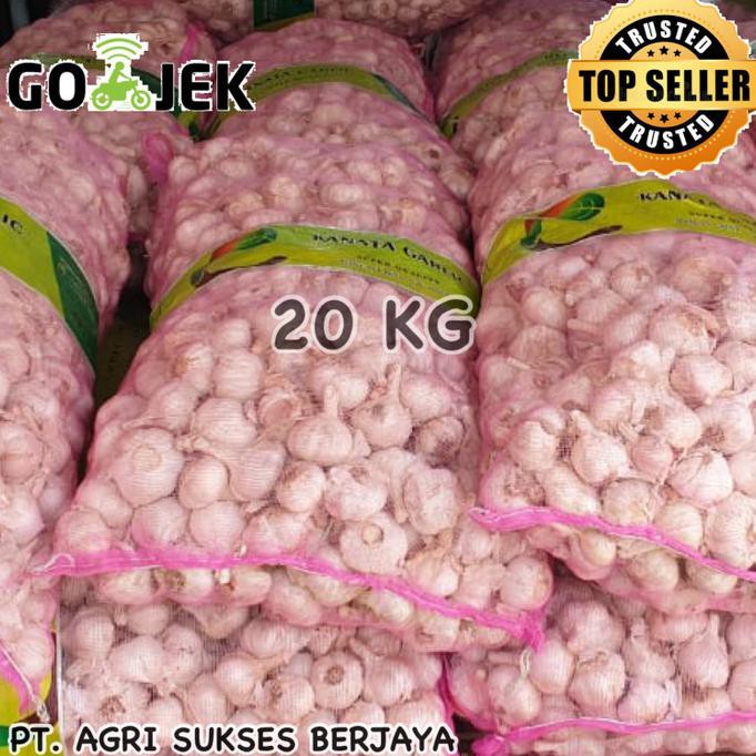 

Promo Awal tahun BAWANG PUTIH KATING IMPORT 20KG/KARUNG Big Sale