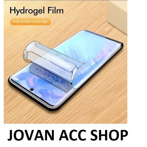 VIVO X80 5G X80 PRO X70 PRO ANTI GORES HYDROGEL DEPAN LAYAR BENING CLEAR SCREEN GUARD FRONT JELL FULL COVER PELINDUNG LAYAR VIVO X70 PRO VIVO X80 PRO