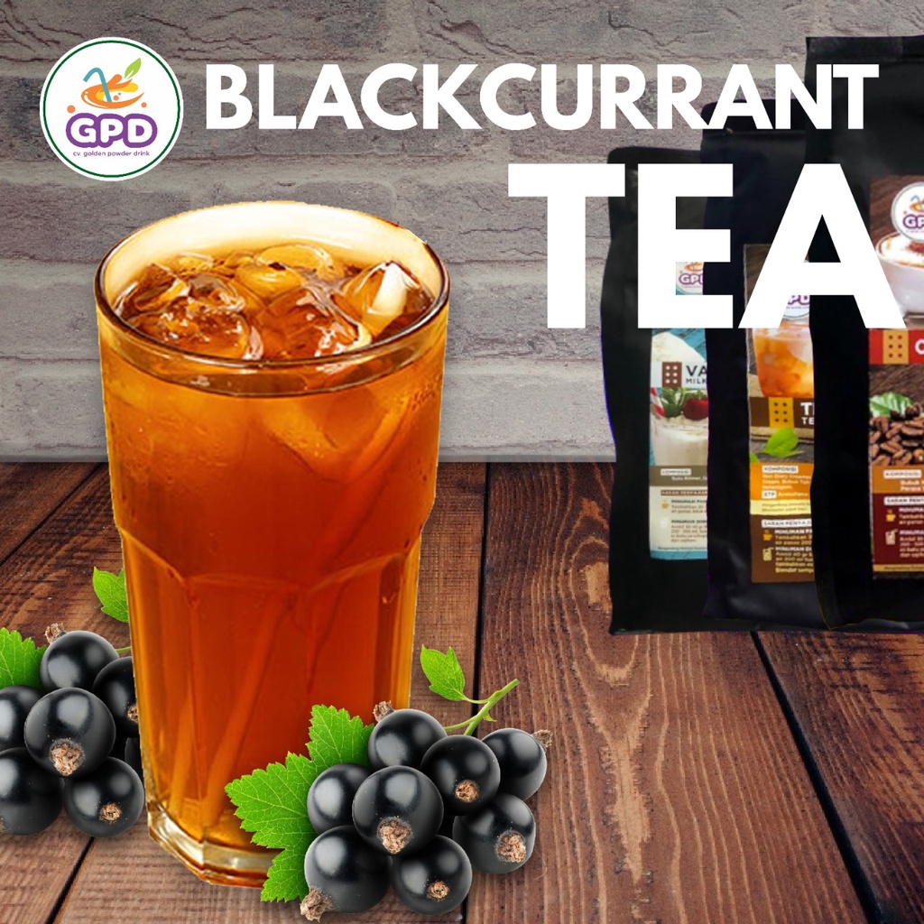 

Bubuk minuman Premium - Blackcurrant tea - Golden powder drink