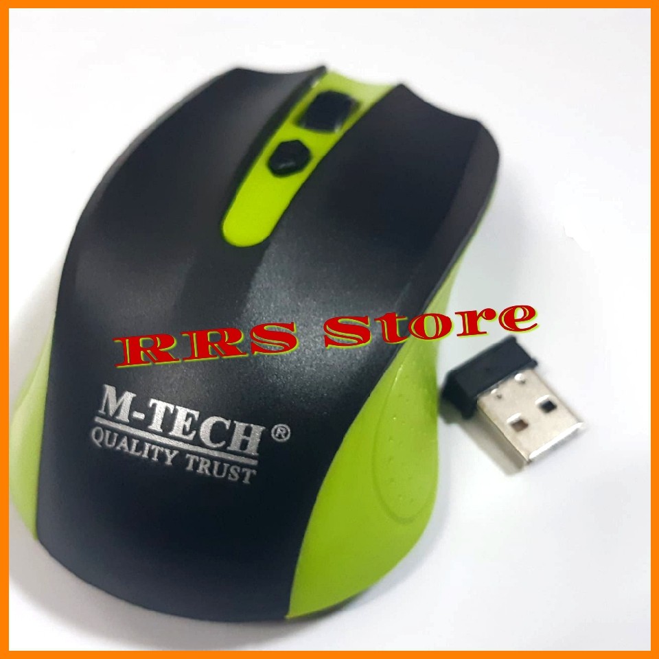 M-Tech sy 6005 Mouse wireless HIJAU DAUN