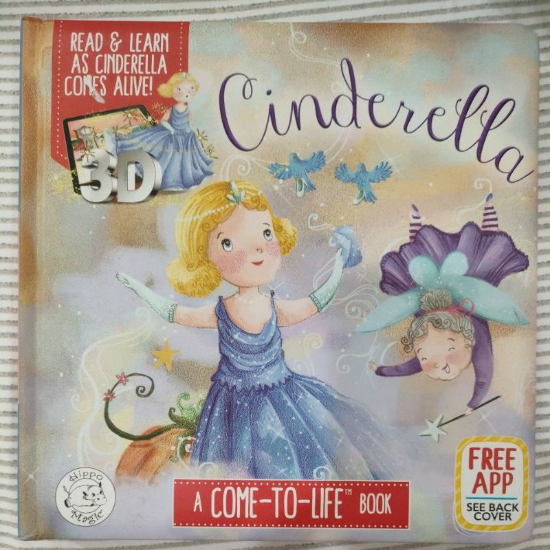 

PRELOVED Cinderella Storybook 3D Hippo Magic