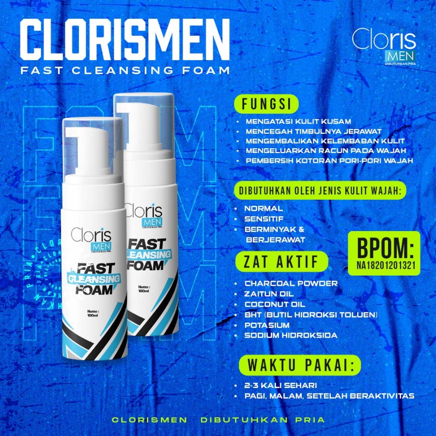 Clorismen ( Cloris men Paket Lengkap - Sabun Clorismen - Clorismen Soap - Clorismen Serum - Clorismen Parfum - Clorismen Acne Series )