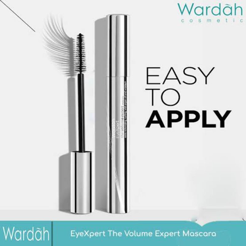 WARDAH MASCARA EYEXPERT The Volume Mascara/mascara volume wardah/mascara wardah menebalkan/wardah ma