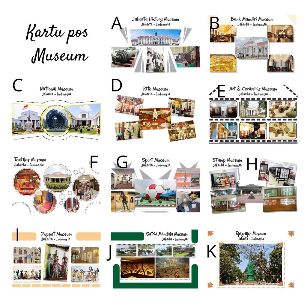 

MC- Kartu pos kartupos Museum / Museum Postcard