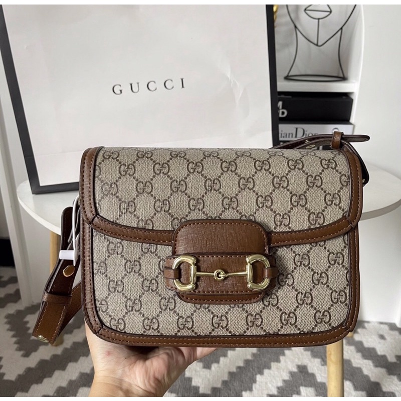 NEW GUCCI HORSEBIT BAG/ WITH BOX & BARCODE