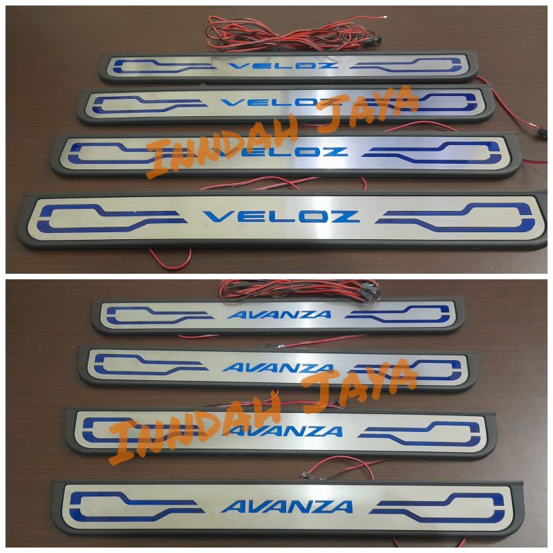 Door Sill Plate Avanza Veloz Lampu / Sillplate Samping Avanza Veloz 2021-2022 Up Led