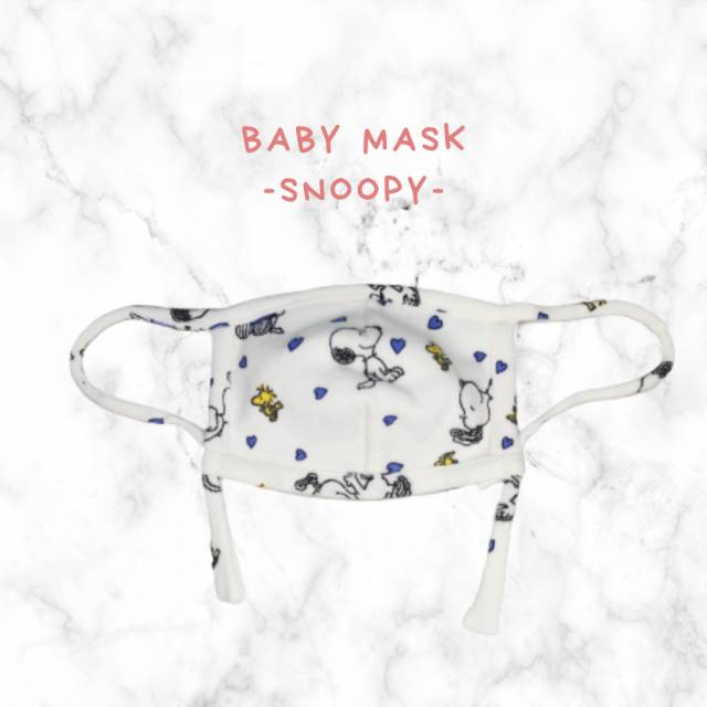 MASKER SNOOPY - BAYI / TODDLER - BEBERECI
