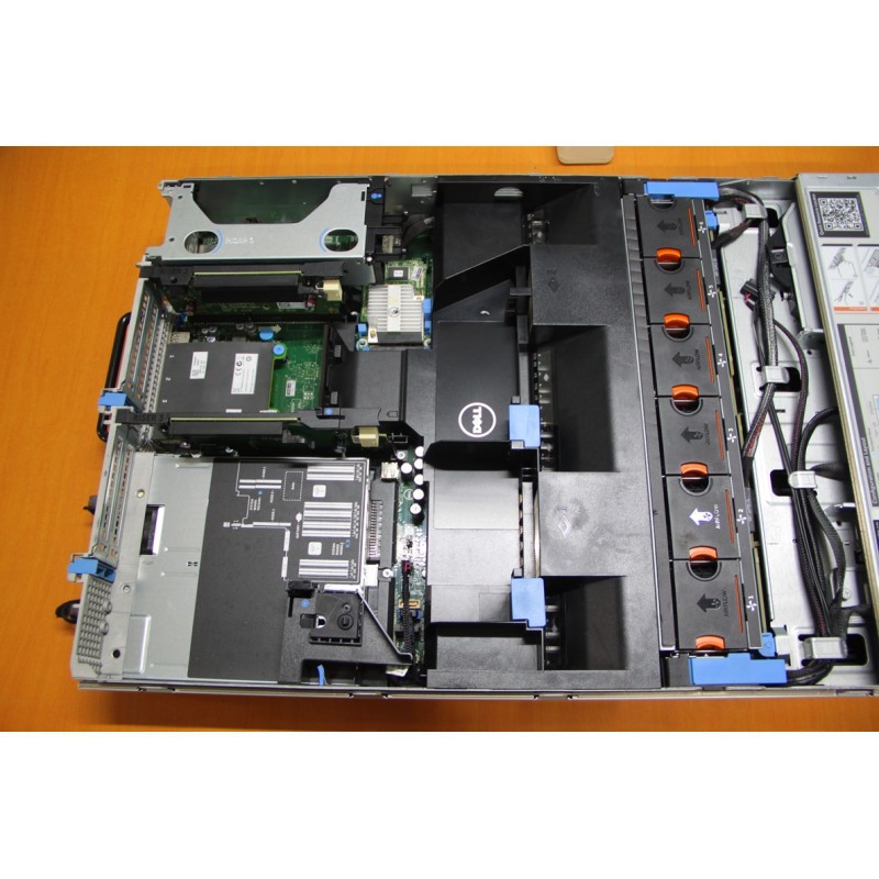 SERVER DELL POWEREDGE R720 2U RAM 32GB XEON 2650 16 CORE RAID CARD H310 DUAL POWER SUPPLY REDUNDANT