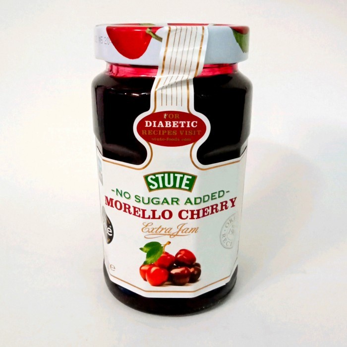 

STUTE NO SUGAR MORELLO CHERRY EXTRA JAM 430 GR