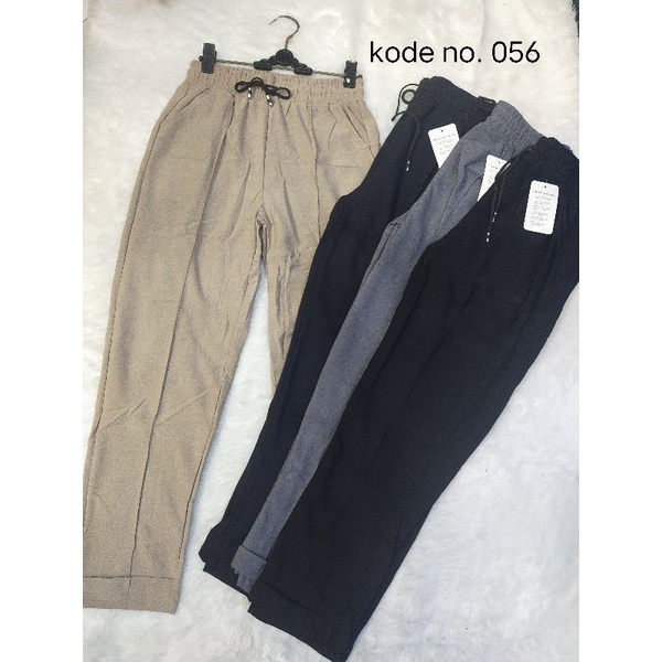 celana Zara polos wanita celana baggy polos celana import wanita