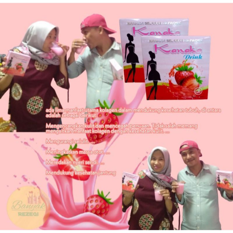 KANAKA DRINK K-SELARAS / MINUMAN COLLAGEN